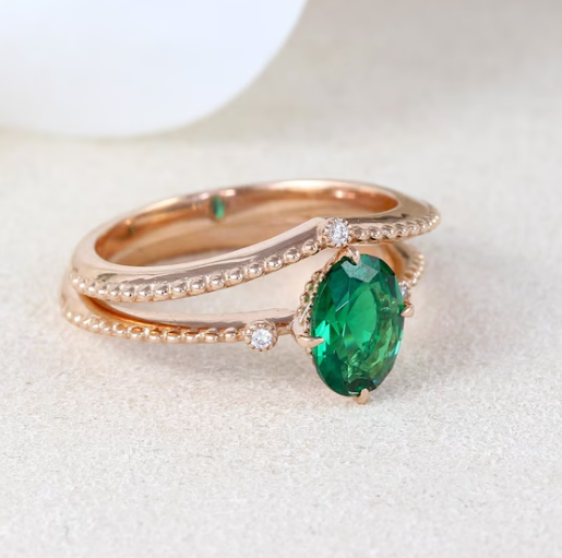 Klassieke Smaragd Ring
